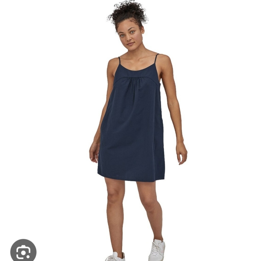 Patagonia Organic Cotton Seersucker Dress